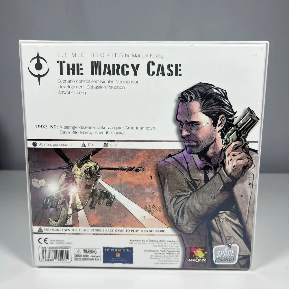 Time Stories Scenario The Marcy Case Board Game NEW And Sealed